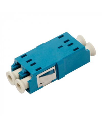 Адаптер оптический LC, SM, корпус SC без фланцев, дуплексный LANMASTER (LAN-2LCS/NF-AM-SM) в Рубцовске Проходные адаптеры и розетки оптические Pintop.ru
