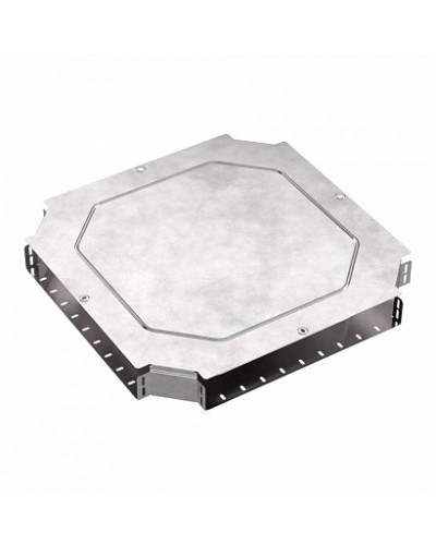 Х-образный ответвитель с крышкой Стандарт 500х80 Промрукав (PR16.0644) в Рубцовске Аксессуары для лотков Pintop.ru