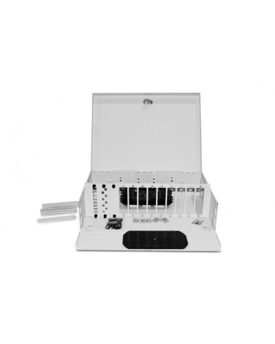 Бокс оптический Hyperline FO-WBX-12xSLT-W140H42-96UN-GY в Рубцовске Кросс оптический Pintop.ru