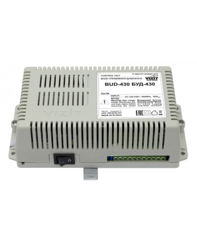 Блок управления Vizit БУД-430M в Рубцовске Блоки управления многоабонентные Pintop.ru