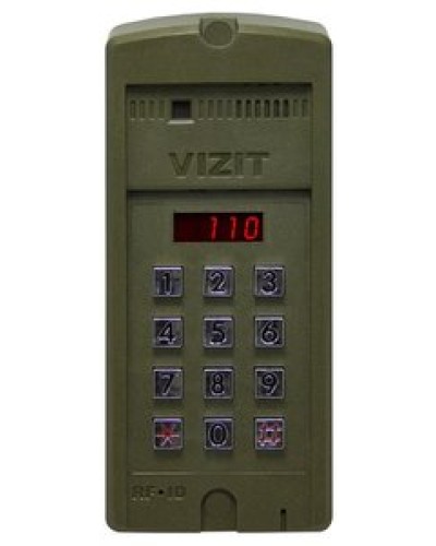 Блок вызова Vizit БВД-SM110F в Рубцовске Блоки вызова многоабонентные Pintop.ru