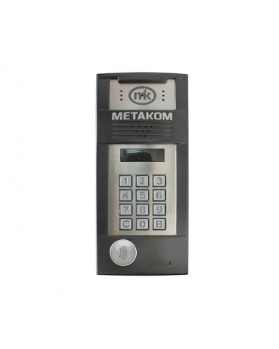 Многоабонентый антивандальный блок вызова со встроенной гибридной видеокамерой Метаком MК2018-RFiVH в Рубцовске Блоки вызова многоабонентные Pintop.ru