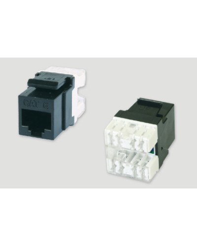 Модуль Keystone Jack RJ45, категория6, неэкранированный Eurolan 16B-U6-03BL в Рубцовске Коннекторы Pintop.ru