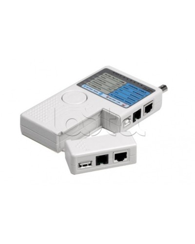 Тестер Кабеля универсальный RJ-45+RJ-11+RJ-12+USB+BNC (HT-2468B) REXANT 12-1003 в Рубцовске Тестеры для систем видеонаблюдения Pintop.ru