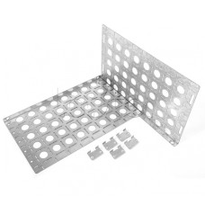 Комплект боковых монтажных панелей 19" (В500xГ300) Elbox EU-500.300