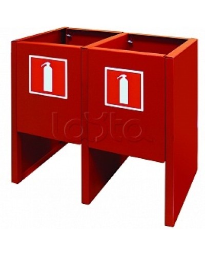 Подставка ПОЖТЕХНИКА Подставка под 2 огнетушителя ПРЕСТИЖ-К в Рубцовске Аксессуары для огнетушителей Pintop.ru