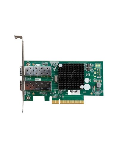 PCI Express адаптер с 2 портами 10GBase-X SFP+ D-Link DXE-820S/A1A в Рубцовске Маршрутизаторы, Роутеры и Точки Доступа Pintop.ru