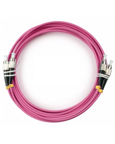 Шнур оптический duplex FC-FC 50/125 mm OM4 7м LSZH в Рубцовске Патч-корды оптические Pintop.ru