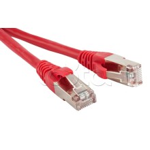 Патч-корд RJ45-RJ45, 4 пары, STP, кат.5е, LSZH (2м) Hyperline PC-LPM-STP-RJ45-RJ45-C5e-2M-LSZH-RD