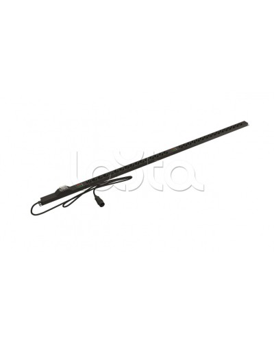 Блок розеток вертикальный черн Hyperline (SHE-32SH-BAV-3PVB) в Рубцовске Блоки розеток Pintop.ru