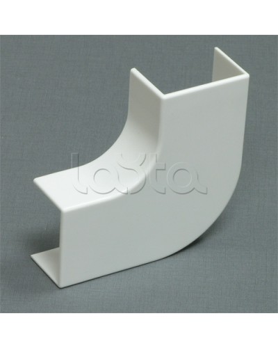 Угол плоский плавный стандарт TIA 60х40 мм Экопласт 76315R в Рубцовске Аксессуары для кабель-канала Pintop.ru