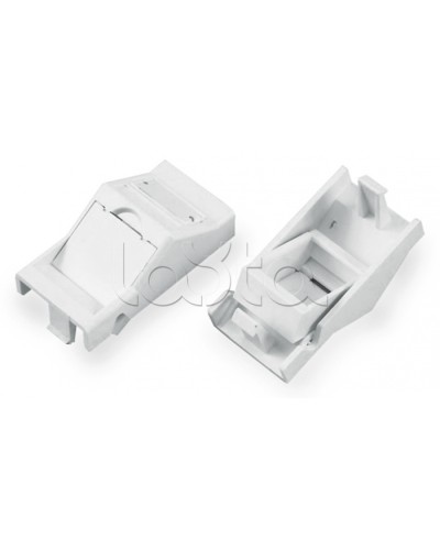 Вставка угловая 45x22.5 для 1 модуля формата Keystone Jack Hyperline SIP2A-1K-M45-22.5 в Рубцовске Модули Keystone Pintop.ru