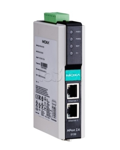 Сервер 1-портовый RS-232/422/485 в Ethernet Moxa NPort IA-5150 в Рубцовске Дополнительное оборудование для ОПС Pintop.ru