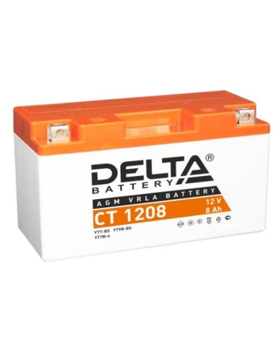 Аккумулятор АКБ 12 - 8 Delta CT 1208 в Рубцовске Электротехническое оборудование Pintop.ru