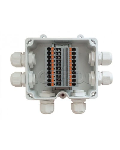 Клеммная коробка Магнито-контакт КСП-10 АЯКС IP66 PUSH-IN в Рубцовске Распределительные коробки Pintop.ru