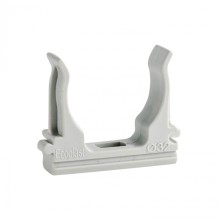 CF32G Держатель (клипса), без галогена, для труб D32мм (10шт) Экопласт (41732-10HF)