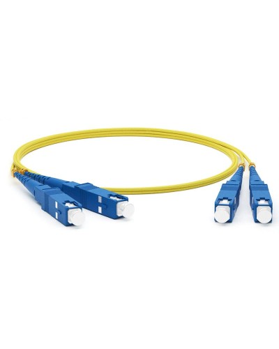 Патч-корд оптический соединительный (SM), 9/125 (OS2), SC/UPC-SC/UPC, (Duplex), LSZH, 1м 50-2011 в Рубцовске Патч-корды оптические Pintop.ru