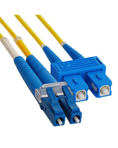 Патч-корд оптический переходной (SM), 9/125 (OS2), LC/UPC-SC/UPC, (Duplex), LSZH, 2м REXANT 50-2410 в Рубцовске Патч-корды оптические Pintop.ru