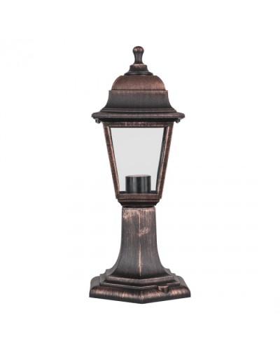 Светильник Navigator 80 470 NOF-PG31-003-IP44-E27 ( 4 грани черный под медь) в Рубцовске Светильники Pintop.ru