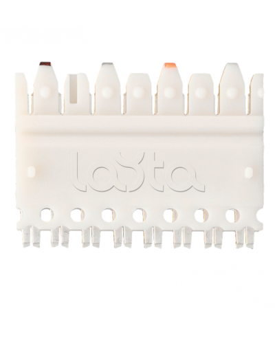 Соединительный модуль 110 типа, Кат.5е,  4 пары, белый NIKOMAX (NMC-CC110UD4) в Рубцовске Кроссовое оборудование тип 110 Pintop.ru