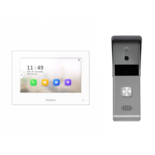 Комплект IP видеодомофона HiWatch DS-D100HKWF