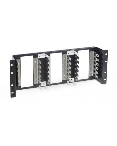 Рама 19, 4U для крепления 18-и плинтов типа Krone Cabeus FM-18-4U в Рубцовске Аксессуары для стоек и шкафов Pintop.ru