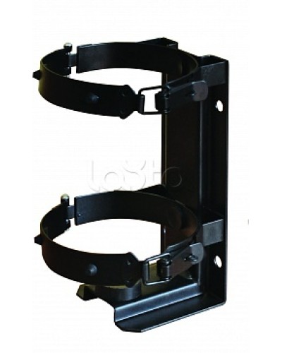 Кронштейн ПОЖТЕХНИКА КТХ-1+ на 2-х металлических хомутах(d110) для ОУ-1 ИНЕЙ в Рубцовске Аксессуары для огнетушителей Pintop.ru