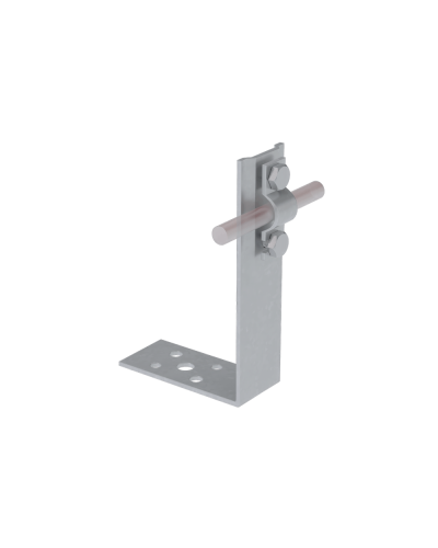 Угловой держатель болтовой для прутка Ø 5-10 мм H60 мм TD КМ-Профиль (UDB-H60-D5-10 TD) в Рубцовске Монтажные материалы Pintop.ru