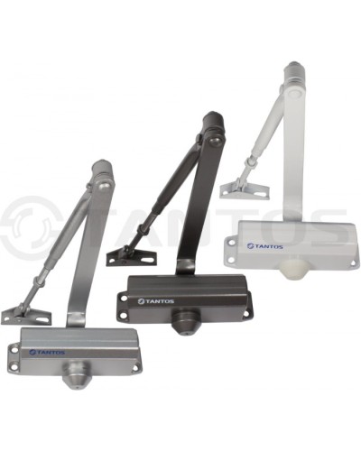 Доводчик дверной Tantos TS-DC045 (Белый) в Рубцовске Доводчики Pintop.ru