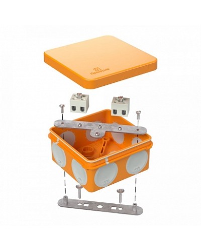 Коробка огнестойкая для о/п двухкомпонентная 60-0210-FR2.5-4 Е15-Е120 80х80х40 Промрукав (60-0210-FR2.5-4) в Рубцовске Огнестойкие кабельные линии Pintop.ru