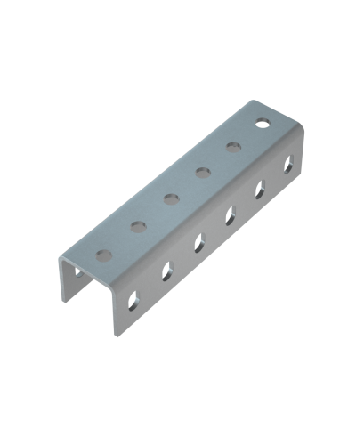 Соединитель усиленного швеллера 50х50х4,0 мм HD85 КМ-профиль (SLPU50-50 HD85) в Рубцовске Аксессуары для лотков Pintop.ru