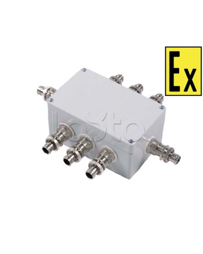 Коробка коммутационная взрывозащищенная Компания СМД КВМК Exe А 121208 в Рубцовске Комутационные взрывозащищенные коробки Pintop.ru