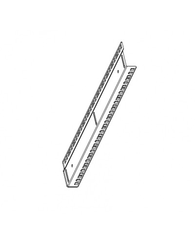 Комплект юнитовых направляющих (2 шт) для шкафов серии ШТВ-1/2 высотой 12U в Рубцовске Аксессуары для стоек и шкафов Pintop.ru