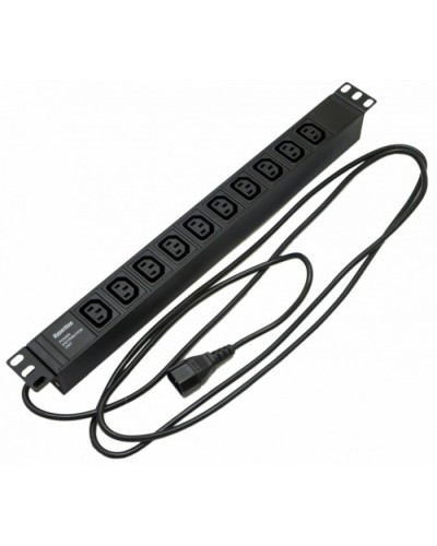 Блок розеток Hyperline SHE19-10IEC-2.5IEC в Рубцовске Блоки розеток Pintop.ru