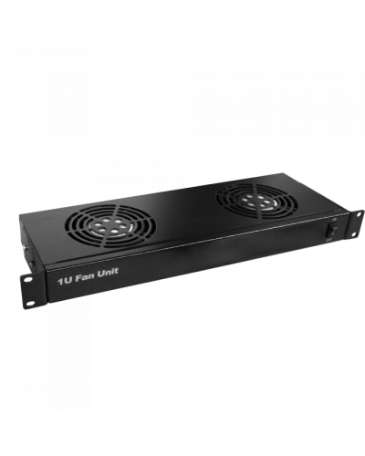 Блок 2-х вентиляторов 19, с подшипниками, без термостата, 1U TWT (TWT-CBB-FANB2-RACK) в Рубцовске Вентиляторные модули Pintop.ru