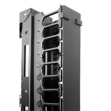 Органайзер с пластиковыми пальцами 42U ЦМО (ВКО-П-42/48-9005)