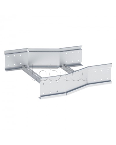 Переходник по ширине центральный лестничный усиленный 150х900х700 мм (2 мм) HDZ EKF (wcltp150x900x700-2-HDZ) в Рубцовске Аксессуары для лотков Pintop.ru