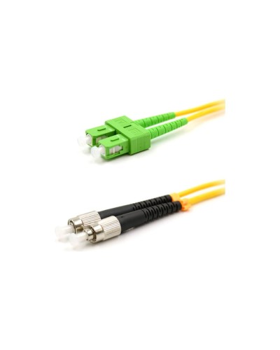 Патч-корд оптический переходной (SM), 9/125 (OS2), SC/APC-FC/UPC, (Duplex), PVC, 5м REXANT 50-2857-1 в Рубцовске Патч-корды оптические Pintop.ru