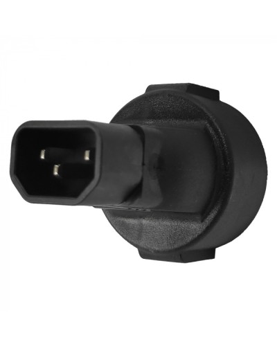 Адаптер переходной, розетка Schuko - вилка C14, 220В, 10А, черный LANMASTER (LAN-PPS/14-BK) в Рубцовске Проходные адаптеры и розетки оптические Pintop.ru