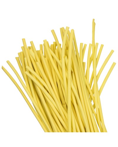 Термоусаживаемая трубка ТУТ нг 4/2 желтая в отрезках по 1м EKF PROxima (tut-4-y-1m) в Рубцовске Аксессуары для кабель-канала Pintop.ru