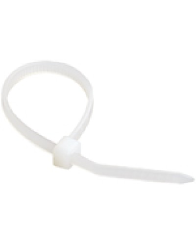 Стяжка 100x2,5 мм нейлоновая, белая IEK UHH31-D025-100-100 в Рубцовске Стяжки-хомуты Pintop.ru