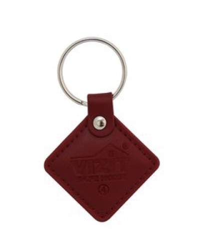 Ключ-брелок RFID Vizit RF2.2 красный в Рубцовске Оптовые идентификаторы Pintop.ru