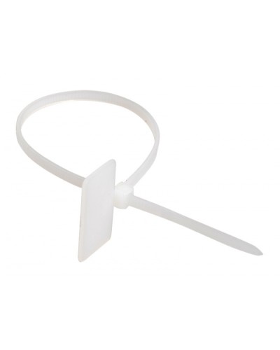 Хомут с площадкой ХП1 2,5х110 IEK UHH61-3-110-100 в Рубцовске Стяжки-хомуты Pintop.ru