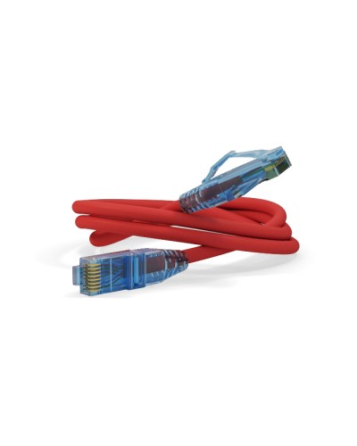 Патч-корд RJ45-RJ45, 4 пары, UTP, кат.6, LSZH (0,5м) Hyperline PC-LPM-UTP-RJ45-RJ45-C6-0.5M-LSZH-RD в Рубцовске Патчкорды (медные) Pintop.ru