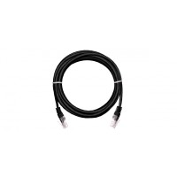 Патч-корд NETLAN EC-PC4UD55B-BC-PVC-030-BK-10