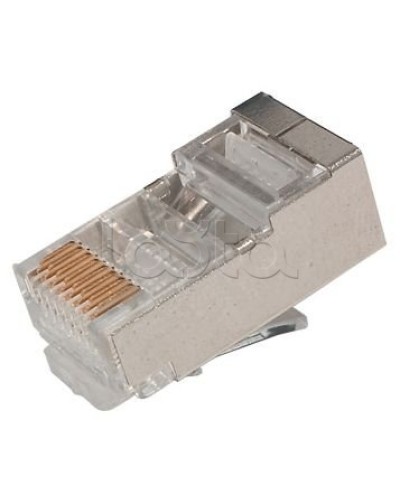 Джек RJ-45 8P8C CAT 5e (экран) (100шт/уп) REXANT 05-1023 в Рубцовске Коннекторы и разъемы Pintop.ru