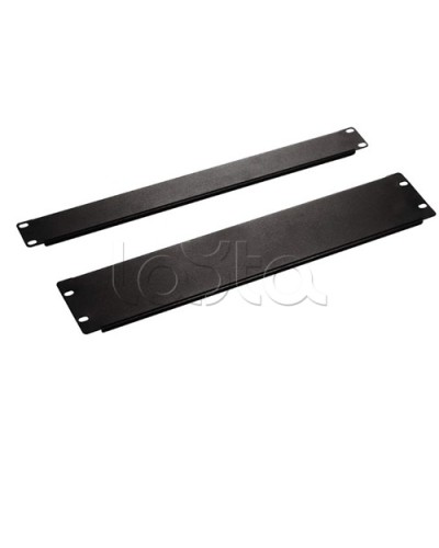 Фальш-панель на 1U Hyperline BPV-1-RAL7035 в Рубцовске Аксессуары для стоек и шкафов Pintop.ru