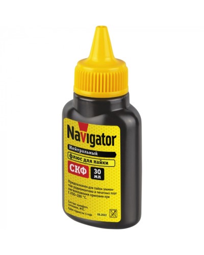 Флюс Navigator 93 746 NEM-Fl02-F30 (СКФ, 30мл) в Рубцовске Аксессуары для кабель-канала Pintop.ru