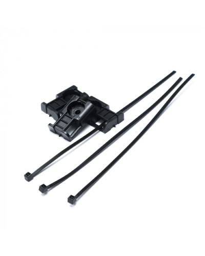 Комплекты крепления площадка для прямого монтажа черная со стяжкой 3,6х150 мм (100 шт) Промрукав (PR13.02515) в Рубцовске Аксессуары для кабель-канала Pintop.ru