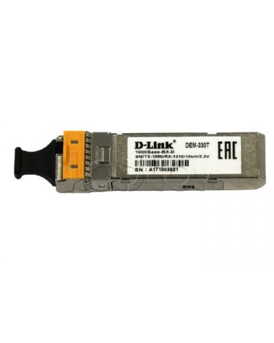 WDM SFP-трансивер D-Link 330T/3KM/A1A в Рубцовске Модули SFP/XFP/GBIC Pintop.ru